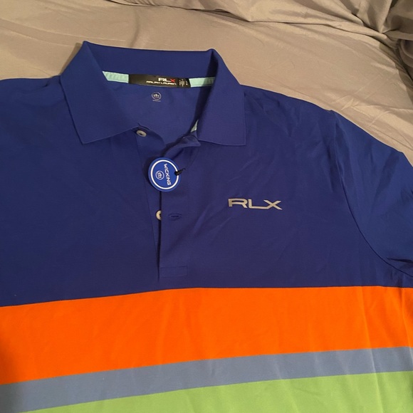 NWT RLX Ralph Lauren golfing polo - Picture 2 of 3